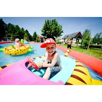 Člun Elektrická lodička | Bumperboat | Lodička na motorek