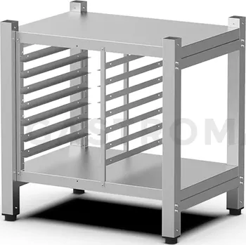 Vysoký podstavec 7x GN 1/1 vhodný k pecím COUNTERTOP 1/1, 732x546x752 mm | UNOX, XWVRC-0711-H
