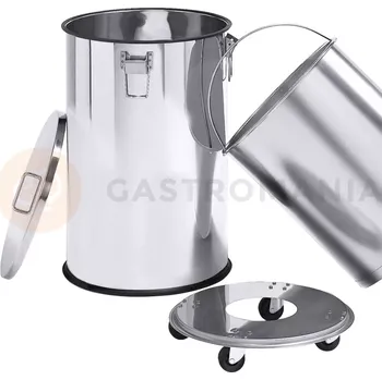 Nádoba na led Odpadkový koš s víkem 70 l | CONTACTO, 622/070