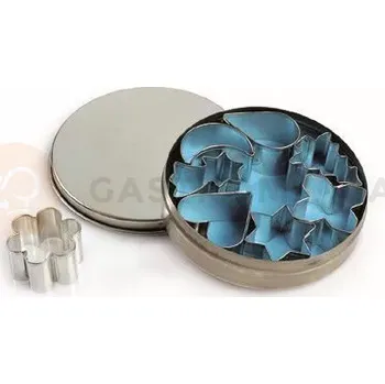 Výroba svíčky Sada nerezových vykrajovátek na těsto - mix, 8 ks | PAVONI, STP46