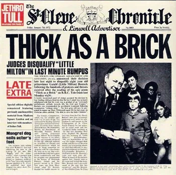 Zahraniční hudba Thick As a Brick - Jethro Tull
