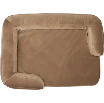 Pelíšek pro psa Lebeddie Hnědá Útulna Velikost: S, Vyšít jméno?: Ne, Otočit zrcadlově opěrku?: Ne Ortopedický pelech pro psy