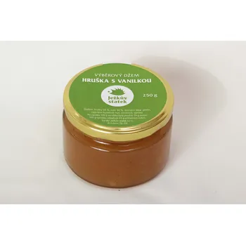 Výběrový džem hruška s vanilkou, 250 g