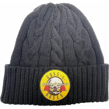 Čepice Guns N Roses zimní kulich, Circle Logo Knitted