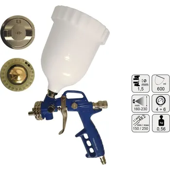 Stříkací pistole Stříkací pistole vysokotlaká BLUE HP