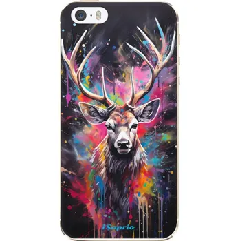 Pouzdro na mobilní telefon Odolné silikonové pouzdro iSaprio - Abstract Deer - iPhone 5/5S/SE