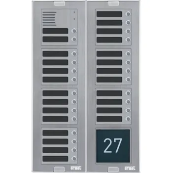 Poštovní schránka Zvonkové tablo URMET Sinthesi S2 - pro 26 účastníků