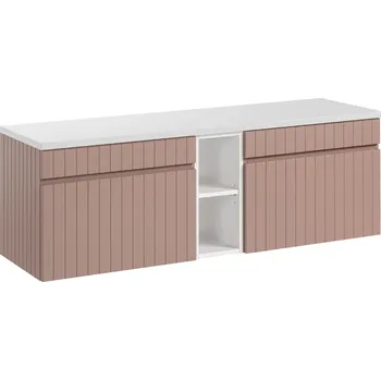 Koupelnový nábytek ArtCom Koupelnová skříňka s deskou ICONIC Rose D140/1 | 140 cm