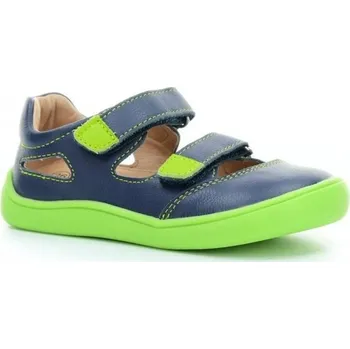 Chlapecká obuv Dětská BAREFOOT letní obuv Protetika - Tery NAVY - 23