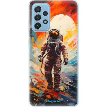 Pouzdro na mobilní telefon Odolné silikonové pouzdro iSaprio - Abstract Astronaut - Samsung Galaxy A72