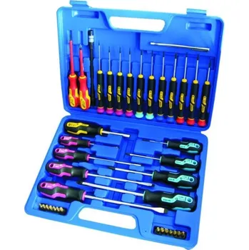 Ráčna Sada šroubováků v plastovém kufru "S" Line Profi 8621 04 - NAREX