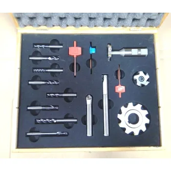 PROMO set frézování ( výukový set frézování s VBD a TK frézami ) AKKO+HGT HS-BOX1 AKKO+HGT-SET1