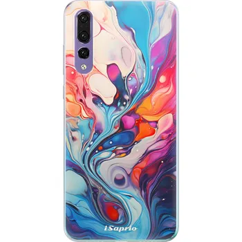 Pouzdro na mobilní telefon Odolné silikonové pouzdro iSaprio - Abstract Bubbles 01 - Huawei P20 Pro