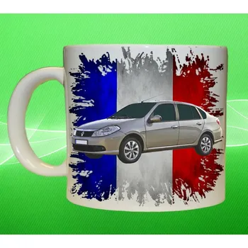 hrnek Renault Thalia 75ml (hrneček s osobním autem RENAULT)