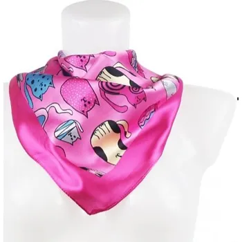 Šátek Dámský šátek, růžový 23C