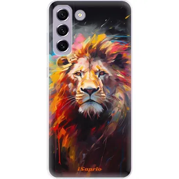 Pouzdro na mobilní telefon Odolné silikonové pouzdro iSaprio - Abstract Lion - Samsung Galaxy S21 FE 5G