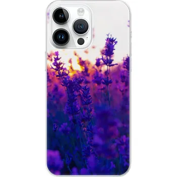 Pouzdro na mobilní telefon Odolné silikonové pouzdro iSaprio - Lavender Field - iPhone 15 Pro Max