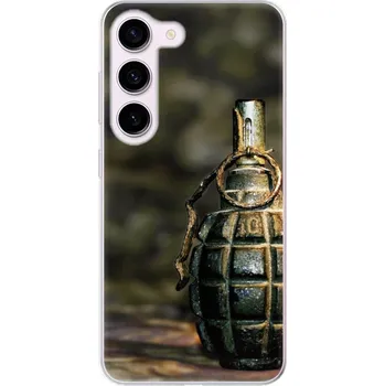 Pouzdro na mobilní telefon Odolné silikonové pouzdro iSaprio - Grenade - Samsung Galaxy S23 5G