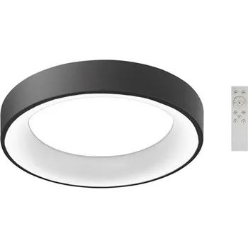 LED Stropní přisazené svítidlo AZzardo Sovana Top 55 CCT black Dimm AZ2726 50W 2750lm 2700-6500K IP20 55cm stmívatelné černé