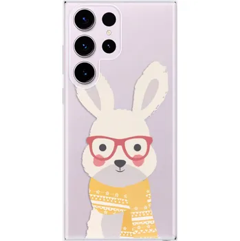 Pouzdro na mobilní telefon Odolné silikonové pouzdro iSaprio - Smart Rabbit - Samsung Galaxy S23 Ultra