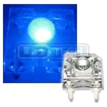 Polovodič LED dioda Flux piranha modrá 120°