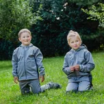 ESITO Dětská softshellová bunda DUO - 110 šedá