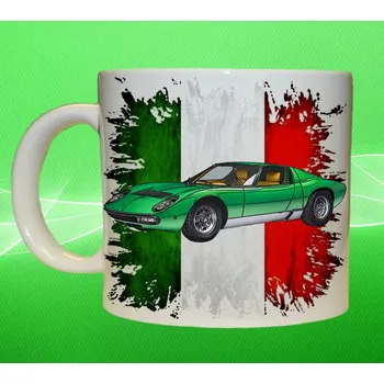 hrnek s Lamborghini MIURA