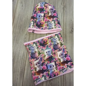 Čepice Dětská čepice s nákrčníkem