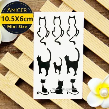 Tetování Tetovačka, 9 černých koček