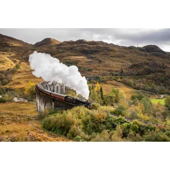 Plakát Plakát, Obraz - The Jacobite Steam train Crossing the, Paul C Stokes