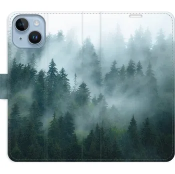Pouzdro na mobilní telefon Flipové pouzdro iSaprio - Dark Forest - iPhone 14