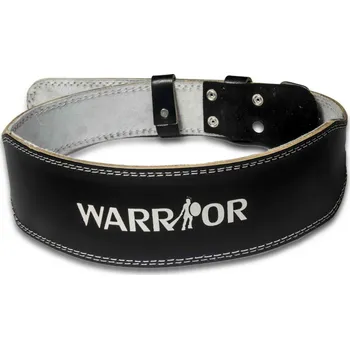 Opasek na cvičení Kožený Fitness Opasek Warrior XL Černá
