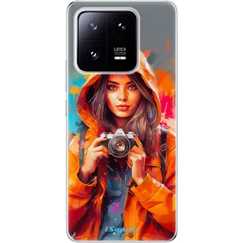 Pouzdro na mobilní telefon Odolné silikonové pouzdro iSaprio - Girl with Camera - Xiaomi 13 Pro