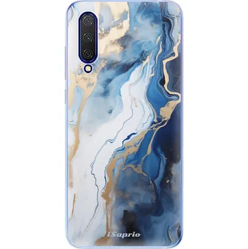 Pouzdro na mobilní telefon Odolné silikonové pouzdro iSaprio - Blue White Marble - Xiaomi Mi 9 Lite