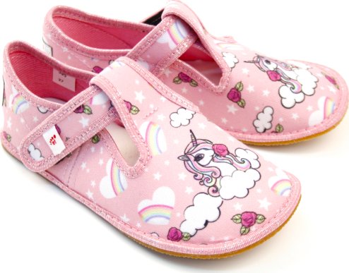 Ef Barefoot papuče 395 Pink Unicorn EUR 24