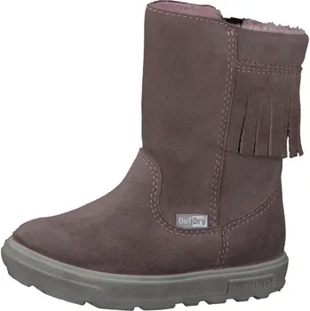 dívčí kožené kozačky s membránou Out-dry Ricosta Aileen