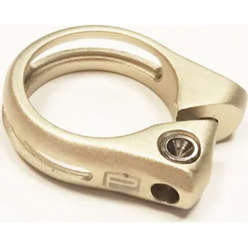 Podsedlová objímka silniční Light , 34,9mm -Stříbrná