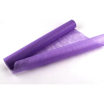 Svatební dekorace Vlizelin aranžerský a svatební 50cm x 8m SV. FIALOVÝ