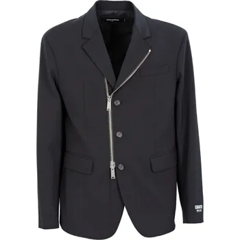 Pánské sako DSQUARED2 S74BN1134 černé Velikost: 50