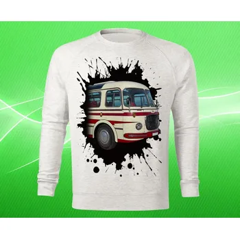 Pánská mikina mikina ŠKODA RTO 706 III pánská XXL (mikina s autobusem )