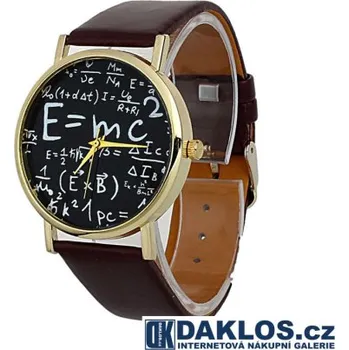 Hodinky Hodinky nejen pro matematiky / Matematické hodinky Hnědá
