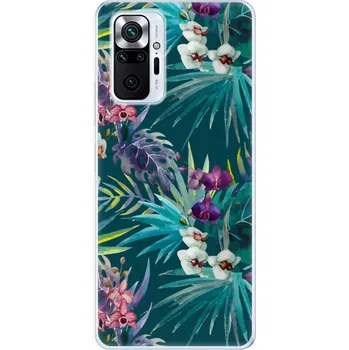 Pouzdro na mobilní telefon Odolné silikonové pouzdro iSaprio - Tropical Blue 01 - Xiaomi Redmi Note 10 Pro
