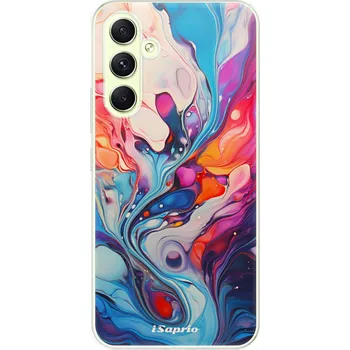 Pouzdro na mobilní telefon Odolné silikonové pouzdro iSaprio - Abstract Bubbles 01 - Samsung Galaxy A54 5G