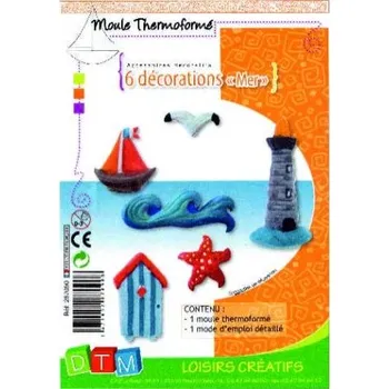 Nádoba na pečení Forma odlévací plastová DTM, motiv Moře