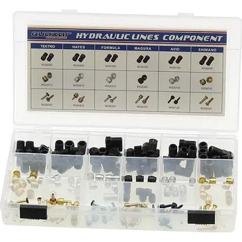 Brzda na kolo Sada nejpoužívanějších koncovek,oliv a trnů hadic kotoučových hydraulických brzd Quaxar