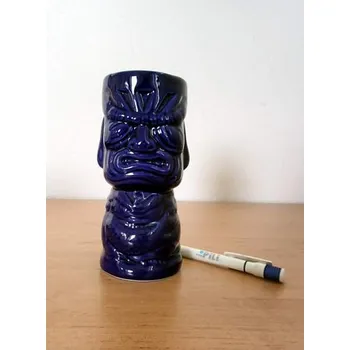 Sklenice Tiki sklenice 360ml, Mug koktejlová keramická sklenice.