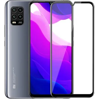 Picasee 3D ochranné tvrzené sklo s rámečkem pro Xiaomi Mi 10 Lite - černé