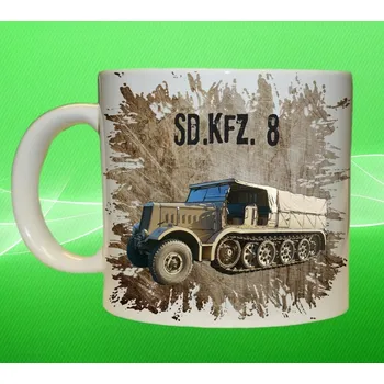 hrnek Sd.Kfz. 8 II 75ml (army hrnek vojenský hrneček)