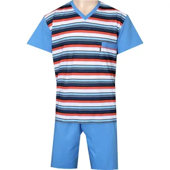 Pánské pyžamo Pánské Pyžamo Krátké FOLTÝN PK 449 Velikost: XL