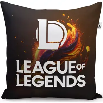 Polštář Dekorační polštář League of Legends Abstract - Sablio - 40x40 cm